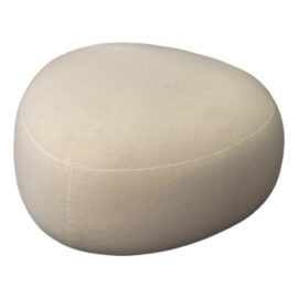 Custom Modern Pebble Pouf Ottoman