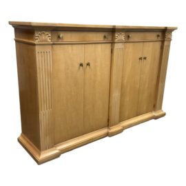 Circa 1990's Drexel Heritage Classic State Collection Maple Sideboard