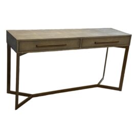 Four Hands Bentley Faux Shagreen Console/Desk. Original Price: $1,800