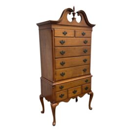 Vintage Georgian Style Highboy Dresser