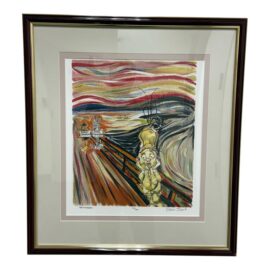 Circa 1980's Fine Circle Arts Chuck Jones "The Scweam", Limited Edition Print