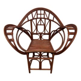 Edward Tuttle for McGuire Furniture Vintage Butterfly Chair