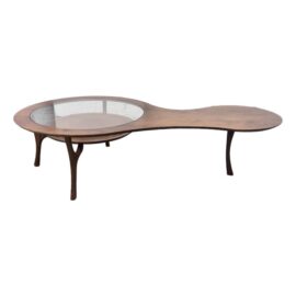 Circa 1960 James Philip Company Biomorphic Coffee Table