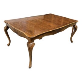 Baker Furniture Louis XV Style Extension Dining Table