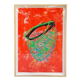 Dale Chihuly "Double Time" Limited Edition Print, Framed