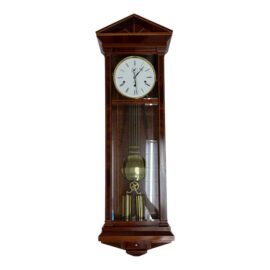 Kieninger Mahogany With Inlays Regulator Wall Clock. Original Price: $5,000