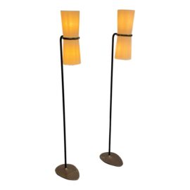 Aerin for Visual Comfort Clarkson Floor Lamps, Pair. Original Price: $2,200