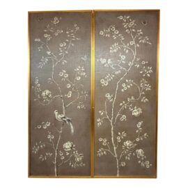 Custom Hand Painted Panels, Pair