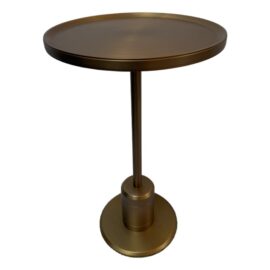 Restoration Hardware Jonathan Browning Lambeth Brass Accent Table. Original Price: $550