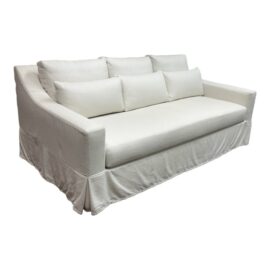 Sutter Furniture for Pottery Barn York Slope Arm Deep Seat Slipcovered Sofa. Original Price: $3,600
