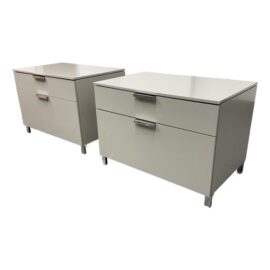 Christian Werner for Ligne Roset Everywhere Nightstands, Pair. Original Price: $4,000