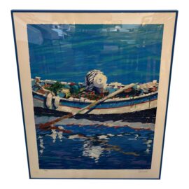 Aldo Luong "Fishing Day" Limited Edition Seriagraph, Signed