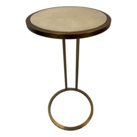 Restoration Hardware Graydon Drink Table. Original Price: $1,200