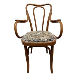 Vintage Thonet Style Bentwood Arm Chair
