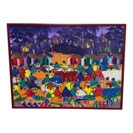 Haitian Artwork With Signature, Signed