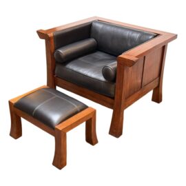 Maria Yee Cambria Chair + Ottoman. Original Price: $5,000