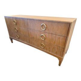 Brownstone Atherton Cerused Teak Six Drawer Dresser Original Price: $4,900