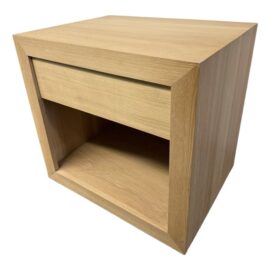 Contemporary Oak Single Drawer Nightstand