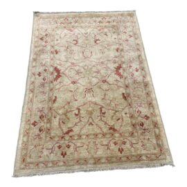3ft 9in X 5ft 9in Hand Knotted Afghan Chobi Style Area Rug. Original Price: $1,500