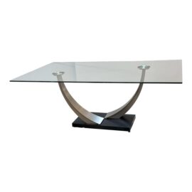 Elite Modern Glass Dining Room Table