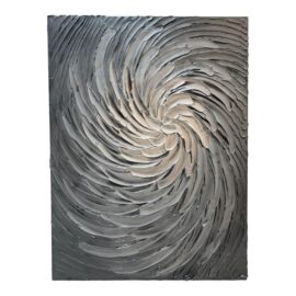 Je Hlobik Original Textural + Dimensional Painting, Signed