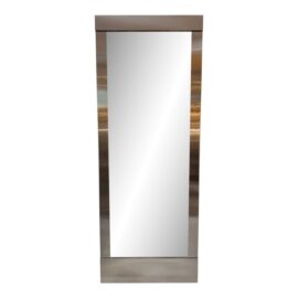 Crate & Barrel Steel Frame Mirror