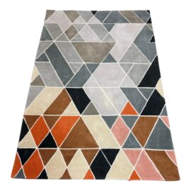 5ft X 8ft C B2 Cleo Multicolor Triangles Area Rug