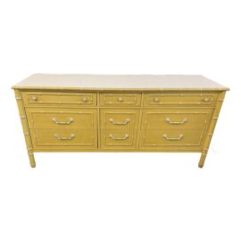 Circa 1966 Thomasville Allegro Faux Bamboo Dresser