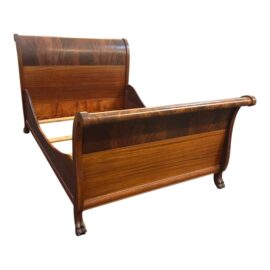 Full Size Vintage Sleigh Bed Frame