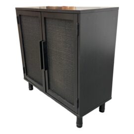 Hopper Studio Delancy Rattan Door Storage Cabinet. Original Price: $300