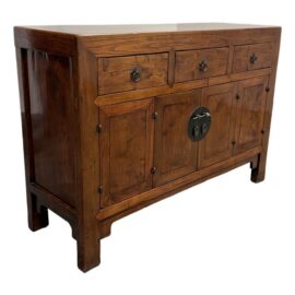 19th Century Chinese Elmwood Alter Console Table