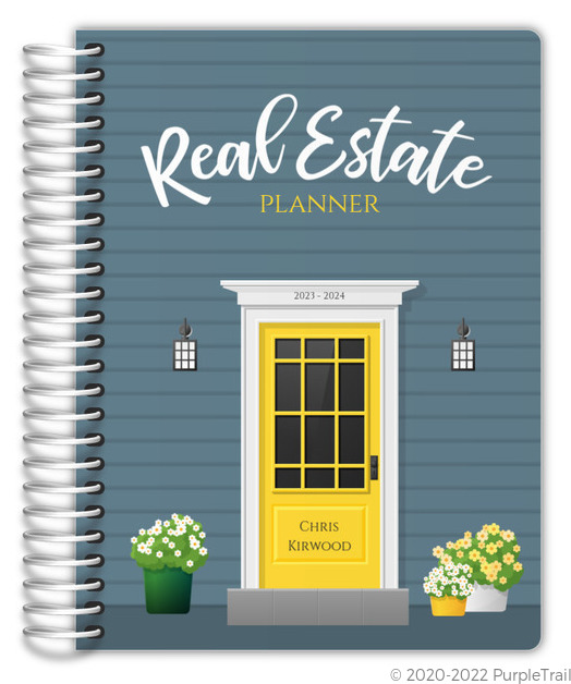 Modern Yellow Door Real Estate Planner Real Estate Planners