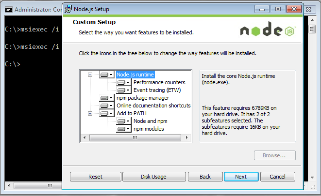 Default Installation