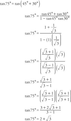 Tangent Identities