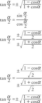 Tangent Identities