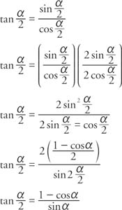 Tangent Identities