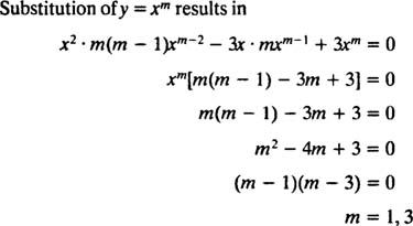 Cauchy Euler Equidimensional Equation