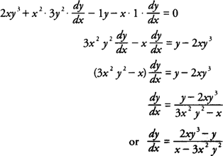 Implicit Differentiation