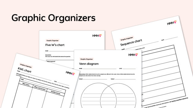 Graphic organizer templates