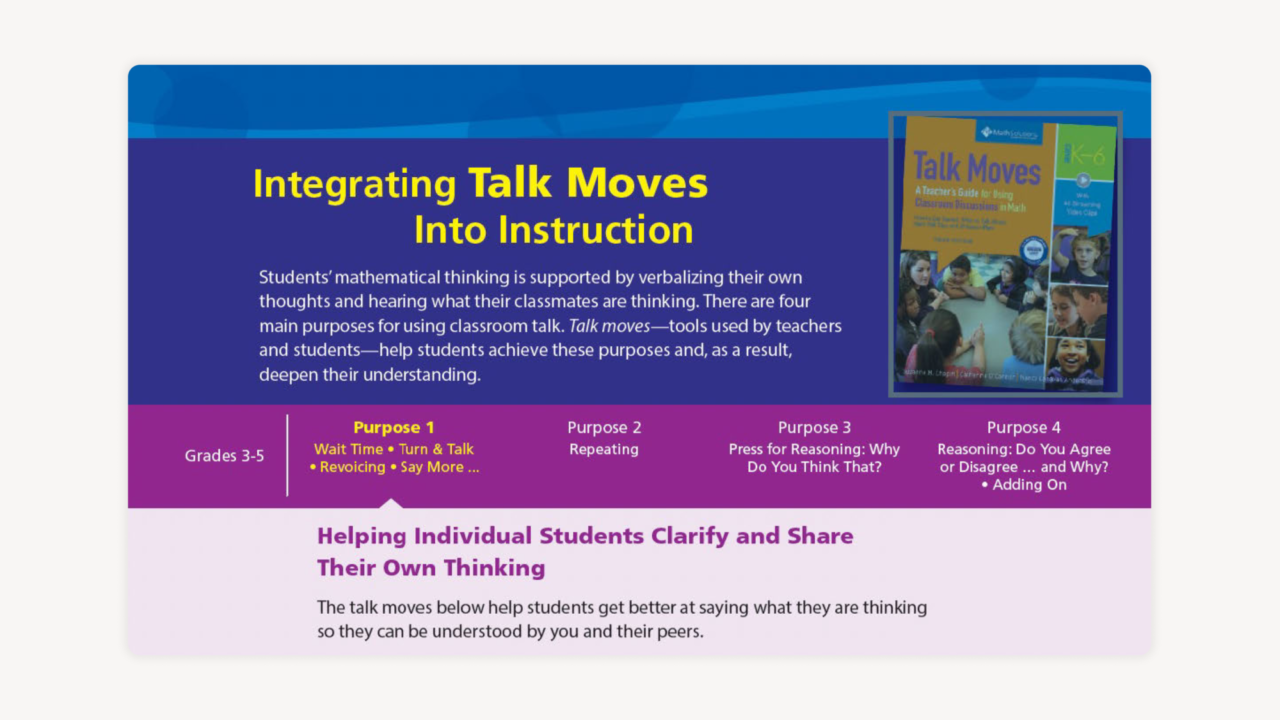 Go Math Professional Learning Card WF2113141