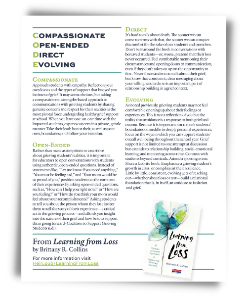 Collins_Learning From Loss_ CODE PDF Graphic for BLog