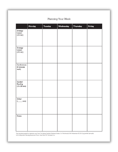 Planning Your Weekjam