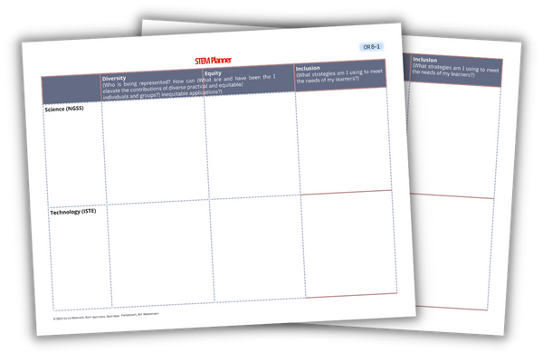 STEM Planner BLANK Blog Element