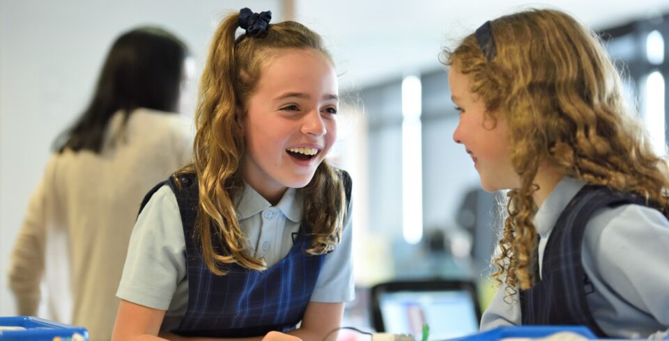 Girls Laughing