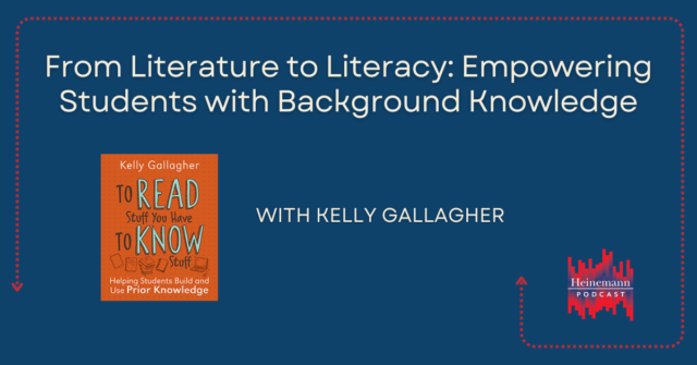 Literature to Literacy Gallagher