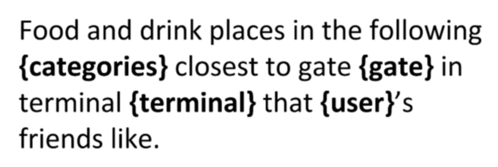Parameters for a social recommendation engine