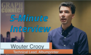 Catch this week’s 5-Minute Interview with Wouter Crooy, Technical Lead at albumprinter