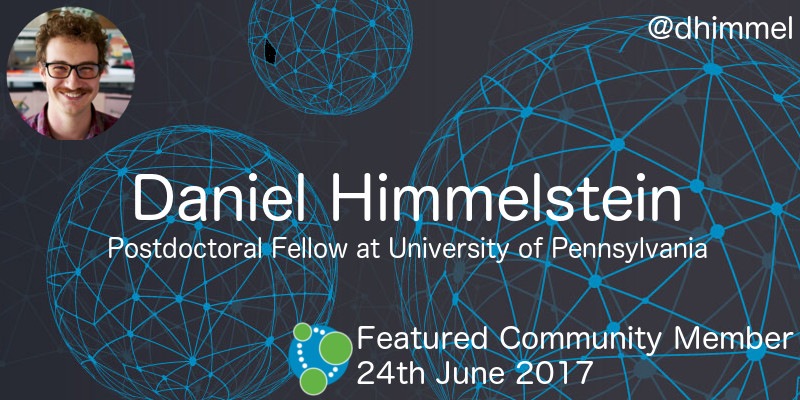 Daniel Himmelstein - This Week's Featured Community Member