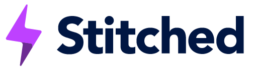 Stitched logo