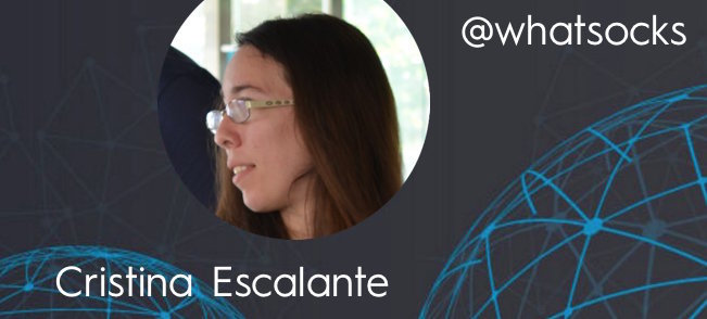 Cristina Escalante - This Week's Featured Community Member